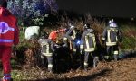 Fuori strada con l'auto: grave giovane lecchese FOTO