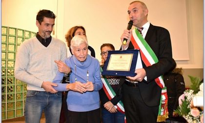 Galbiate, Giornata del Ringraziamento: civica benemerenza ad Antonietta Serratoni
