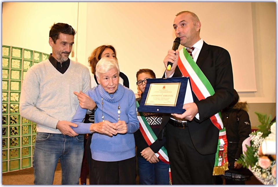 Galbiate, Giornata del Ringraziamento: civica benemerenza ad Antonietta Serratoni