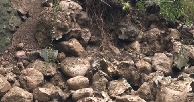 Frana a Lecco: iniziati i lavori in via Garabuso FOTO