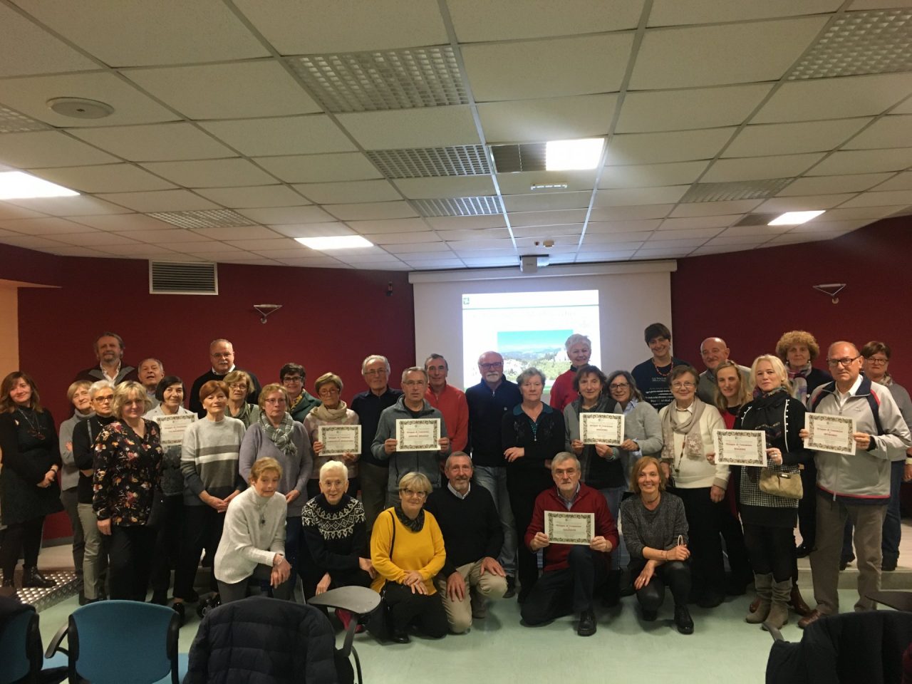 Gruppi di Cammino: premiati i “decennali”