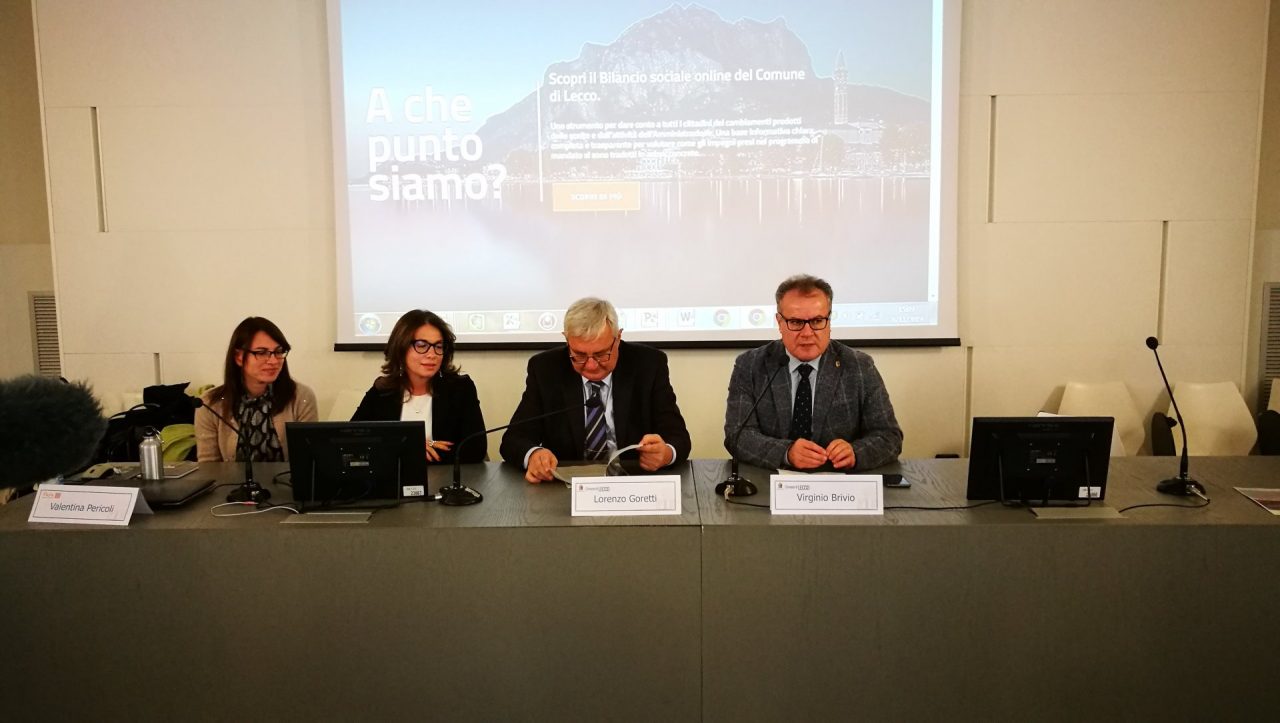 Lecco: è on line il bilancio sociale del Comune. Dal 2016 -11 milioni di euro di debito