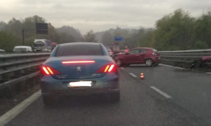 Incidente sulla SS36 traffico in tilt