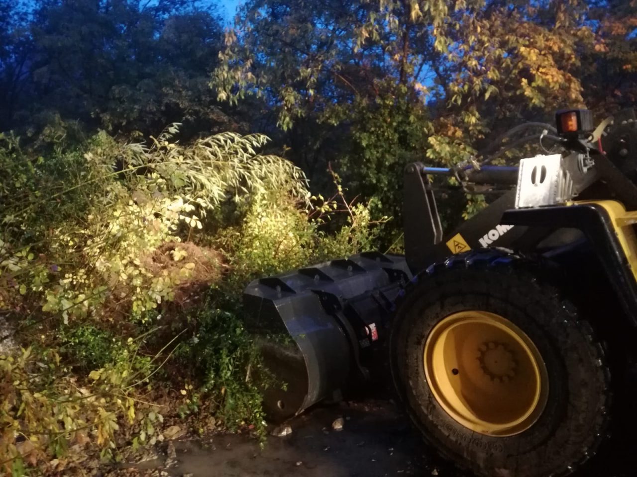 Frana: strada riaperta a senso unico alternato FOTO