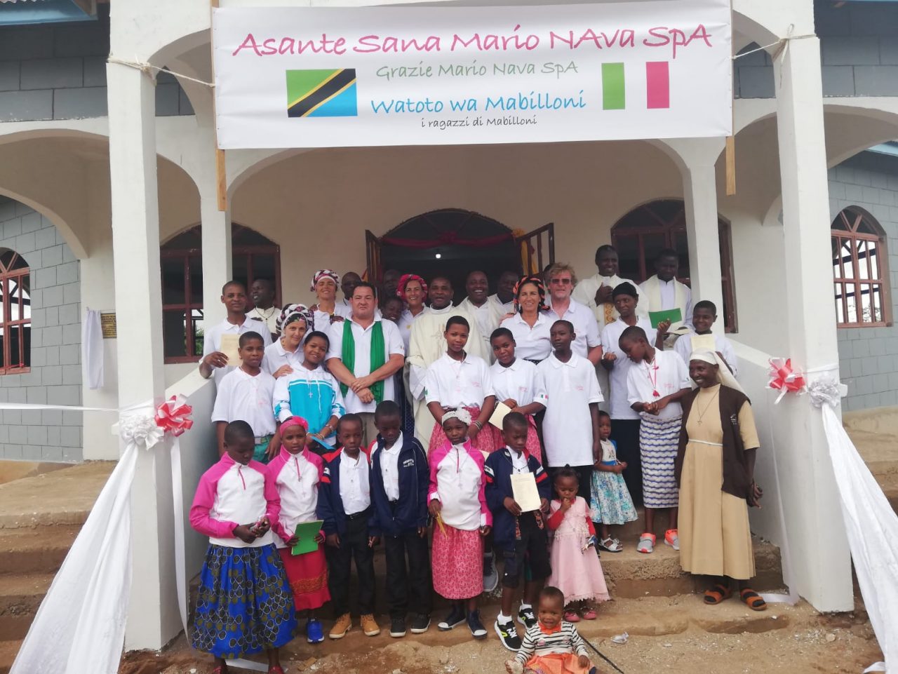 Carovana del Sorriso: inaugurata la chiesa in Tanzania FOTO