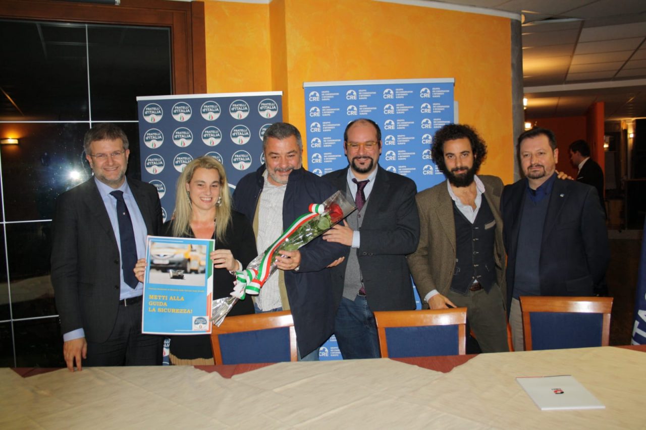 FdI Lecco in campo per le vittime della strada ricorda l’agente Pischedda FOTO