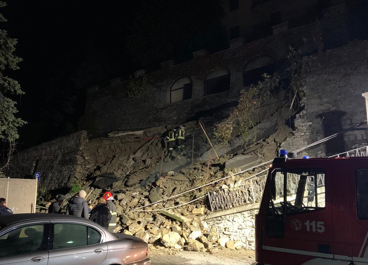 Frana di Cernobbio: domani via ai lavori, nuovo ponte in 11 giorni