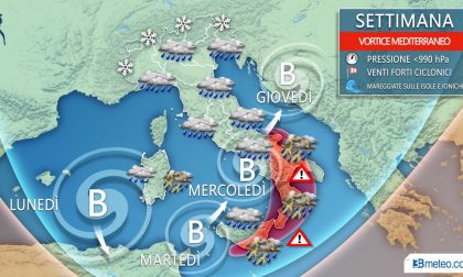 Meteo: "In arrivo una severa ondata di maltempo, con tempesta di vento"