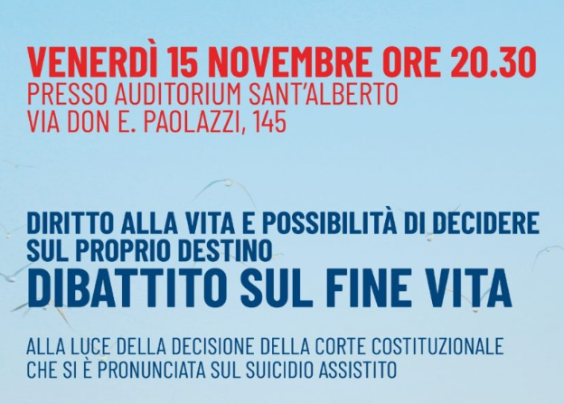 A Pontida si parla di diritto alla vita e suicidio assistito