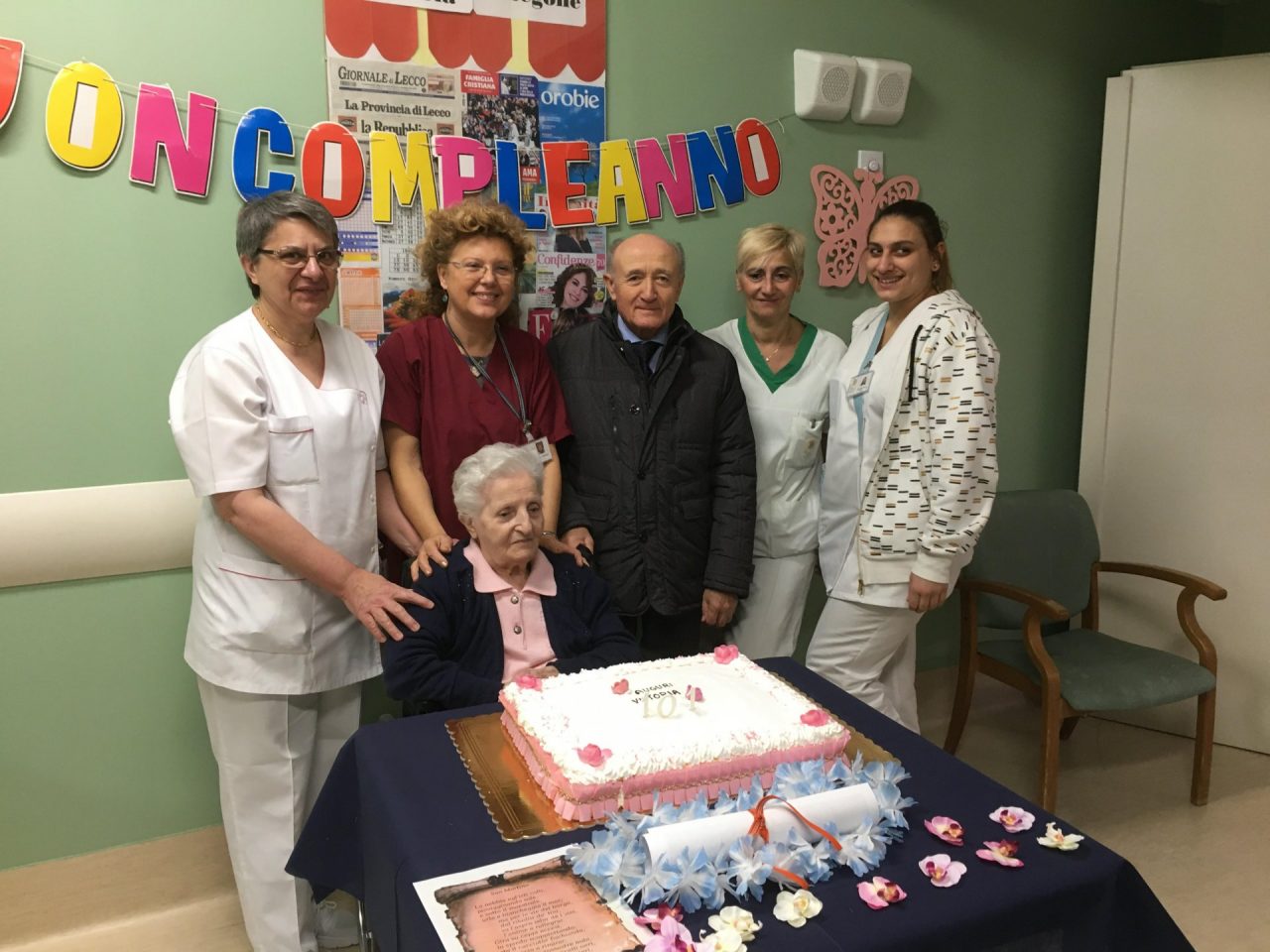 Airoldi e Muzzi di Lecco: 101 candeline per la signora Vittoria Primatesta