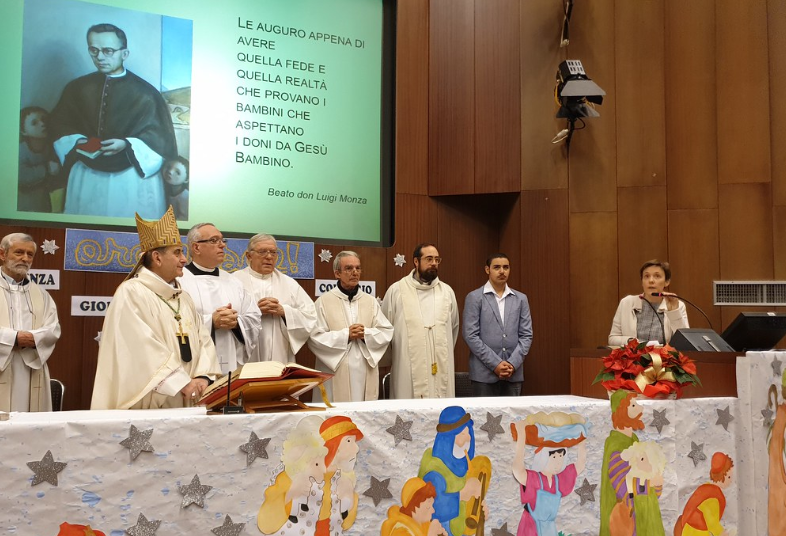 L’Arcivesco Mario Delpini in visita alla Nostra Famiglia