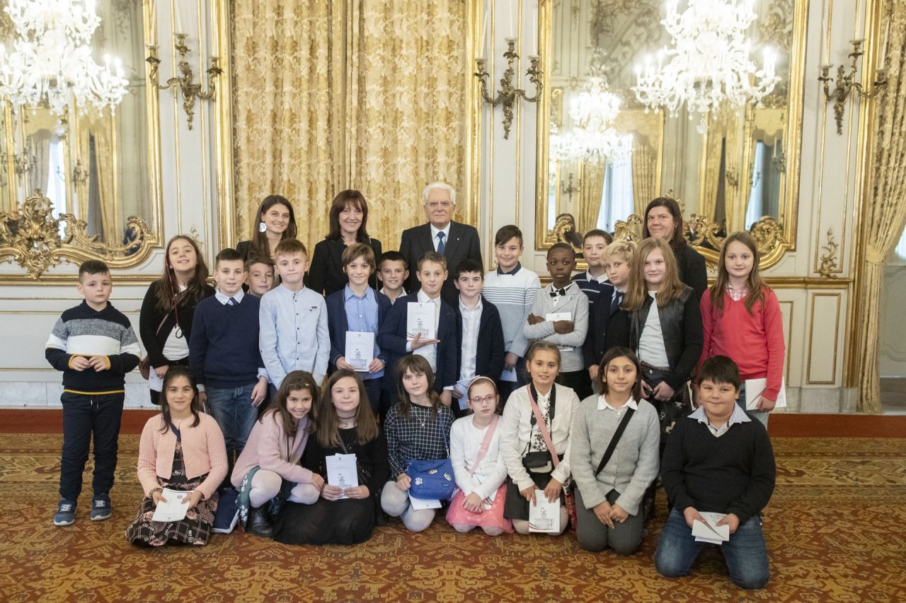 Gli alunni della Primaria di Valgreghentino ospiti di Mattarella a Roma