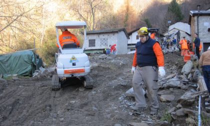 Alpini in campo per il territorio Lecchese martoriato dalle alluvioni FOTO