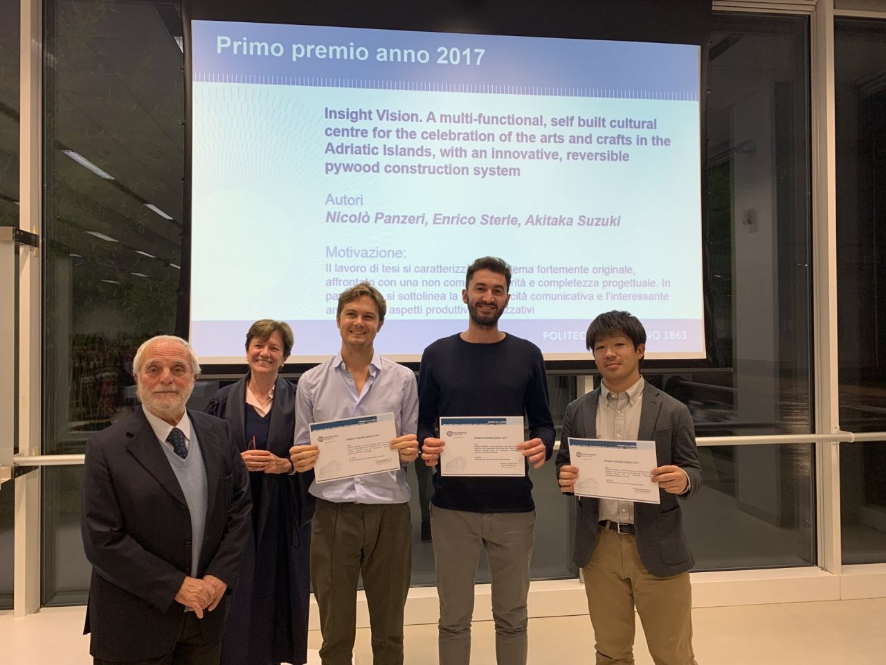 Politecnico di Lecco, premiate le migliori tesi in Ingegneria Edile-Architettura