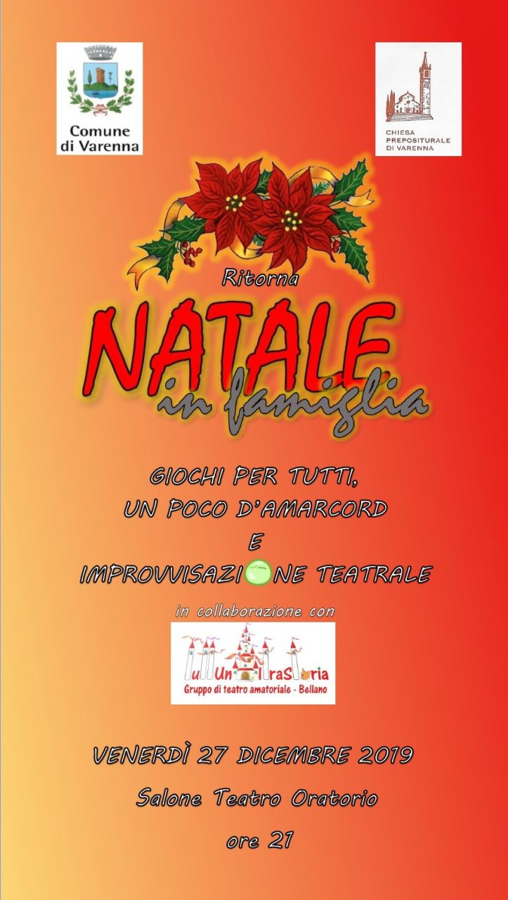 Torna “Natale in famiglia” a Varenna