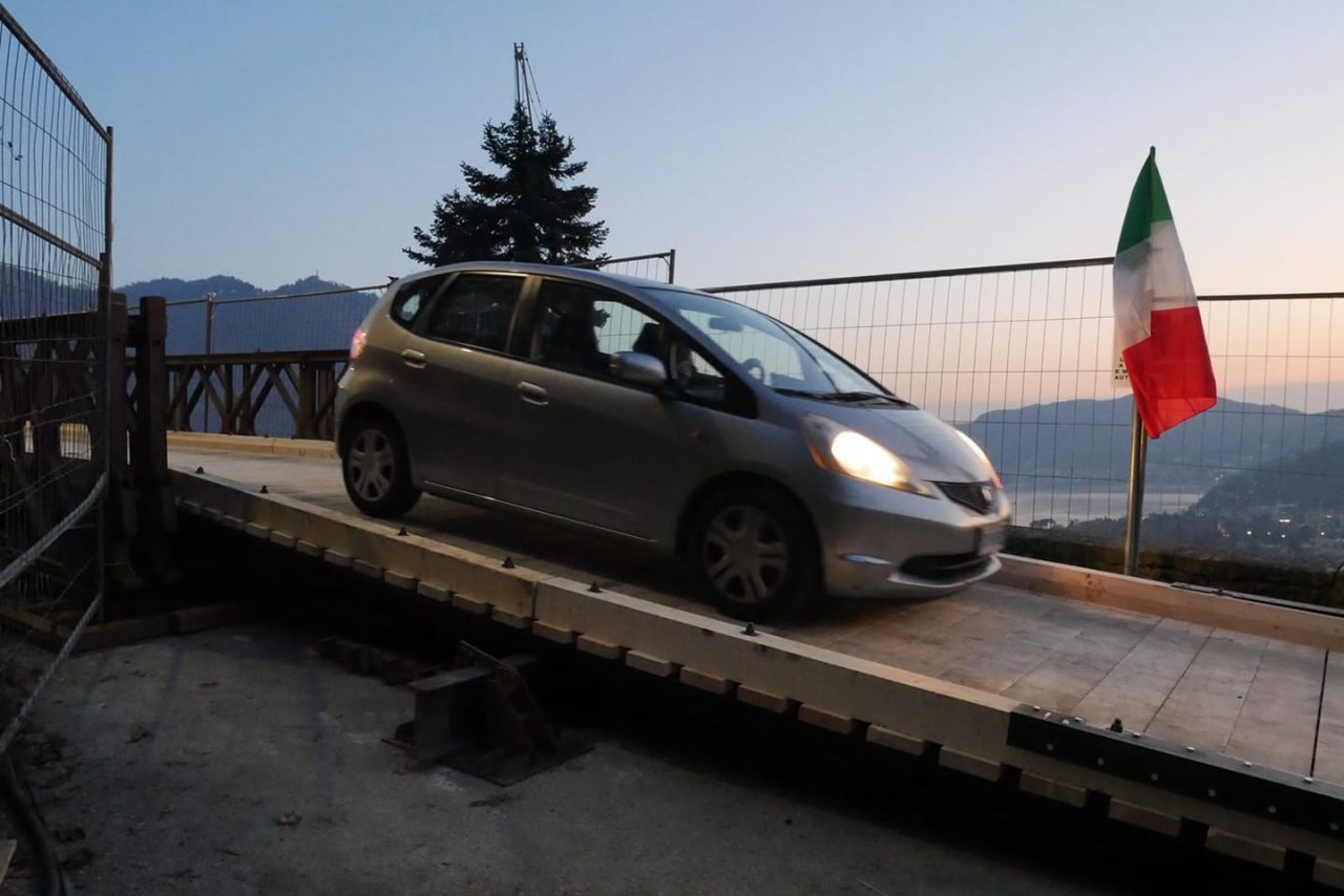 Frana di Cernobbio: ponte aperto. Il sindaco: “Grande gioco di squadra”