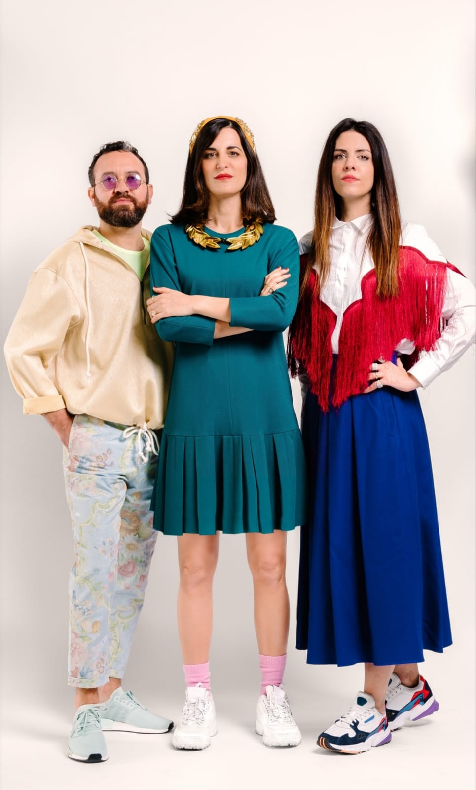 Fontana Group: Da sinistra Antonio Aricò, Valentina Fontana ed Elena Salmistraro