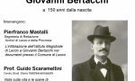 Bertacchi: Lecco celebra i 150 anni della sua nascita