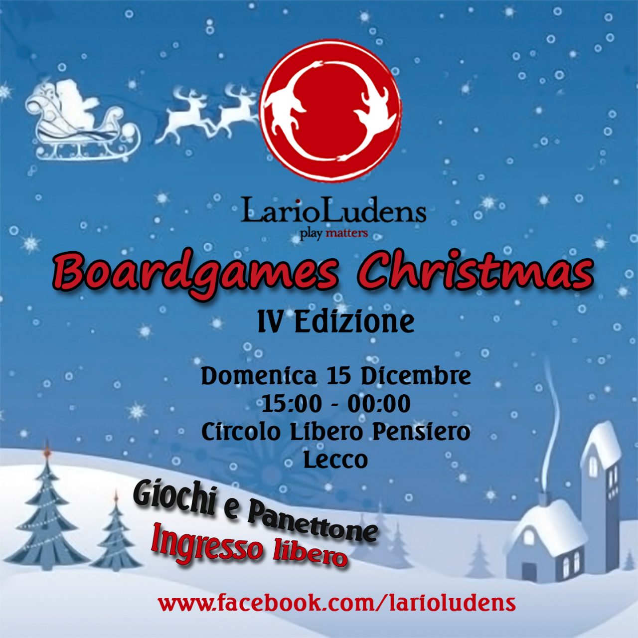 Torna a Lecco per la IV edizione Boardgames Christmas.