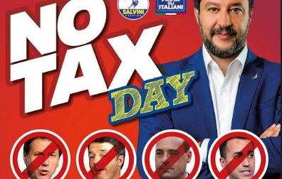 Lecco: domani la Lega lancia il No Tax Day