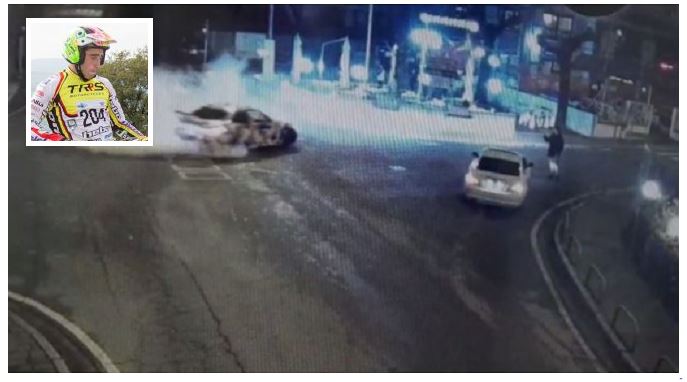 Burnout in mezzo al paese: multato campione lecchese VIDEO