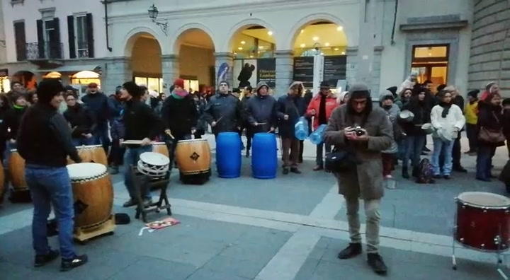 “Tribal city” in Piazza Garibaldi per il “Rebirth day”