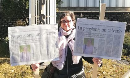 Pensionata infuriata picchetta per protesta l'Inps