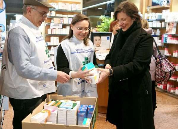 La Giornata di Raccolta del Farmaco dura una settimana (dal 4 al 10 febbraio)