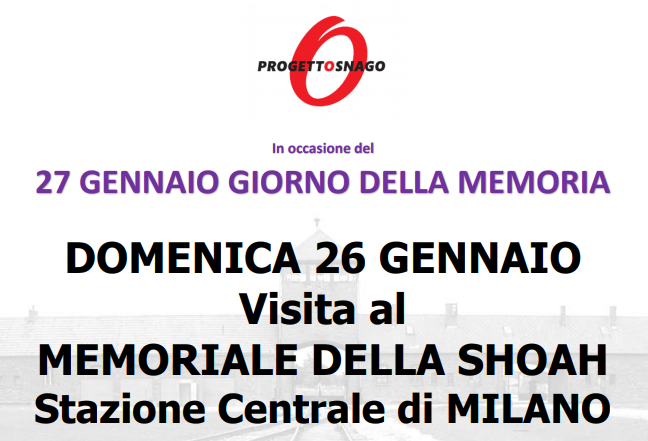 Visita al Memoriale della Shoah di Milano con Progetto Osnago