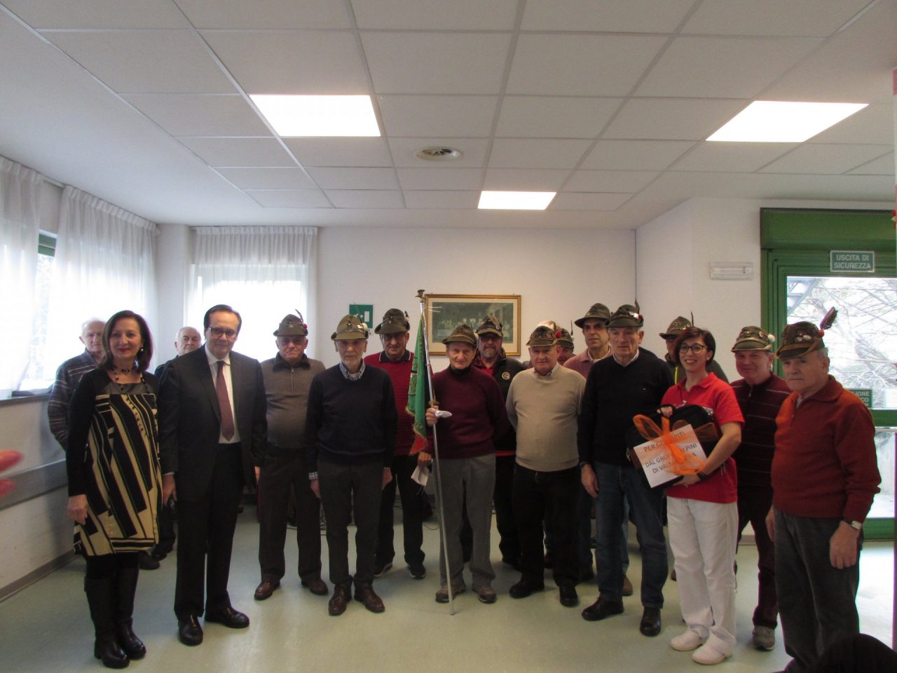 Festa di Sant’Antonio con gli Alpini alla R.S.A. Opera Pia Magistris di Valmadrera