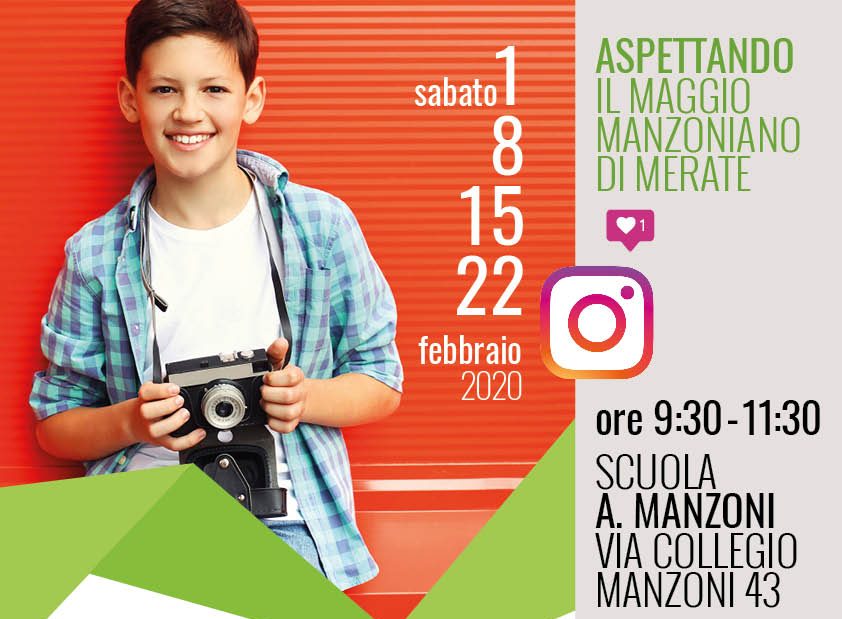 Merate, “Aspettando il Maggio Manzoniano”: laboratorio e contest fotografico