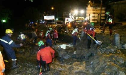 Alluvione: maxi intervento della protezione civile dell'Ana nel Lecchese
