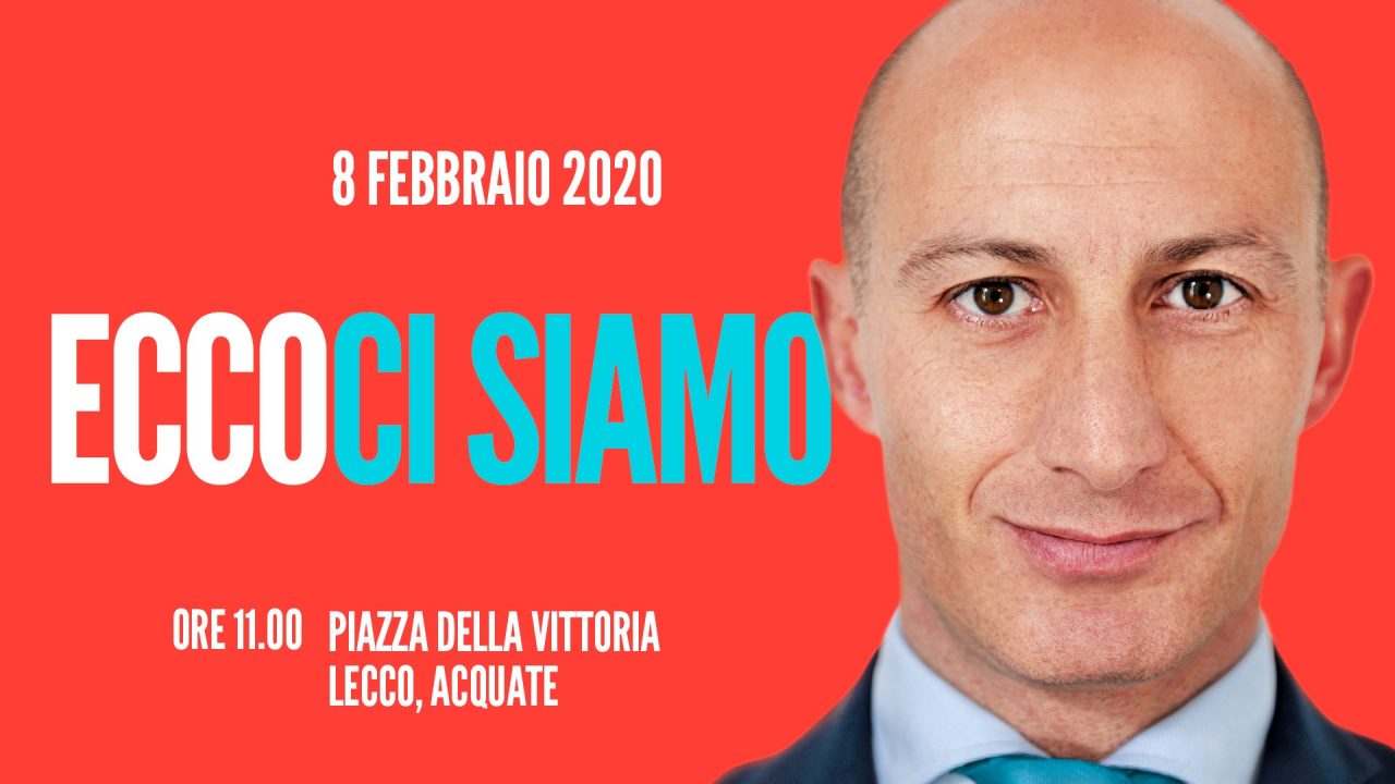 Elezioni Lecco 2020: domani il “debutto in società” di Mauro Gattinoni