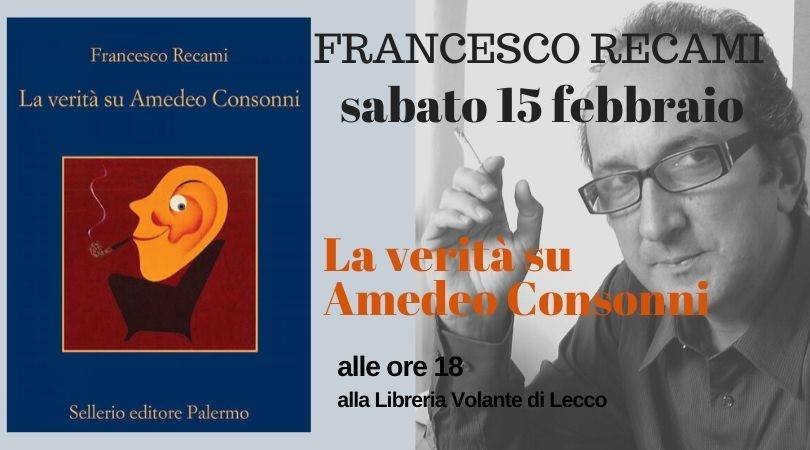 Francesco Recami alla Libreria Volante di Lecco