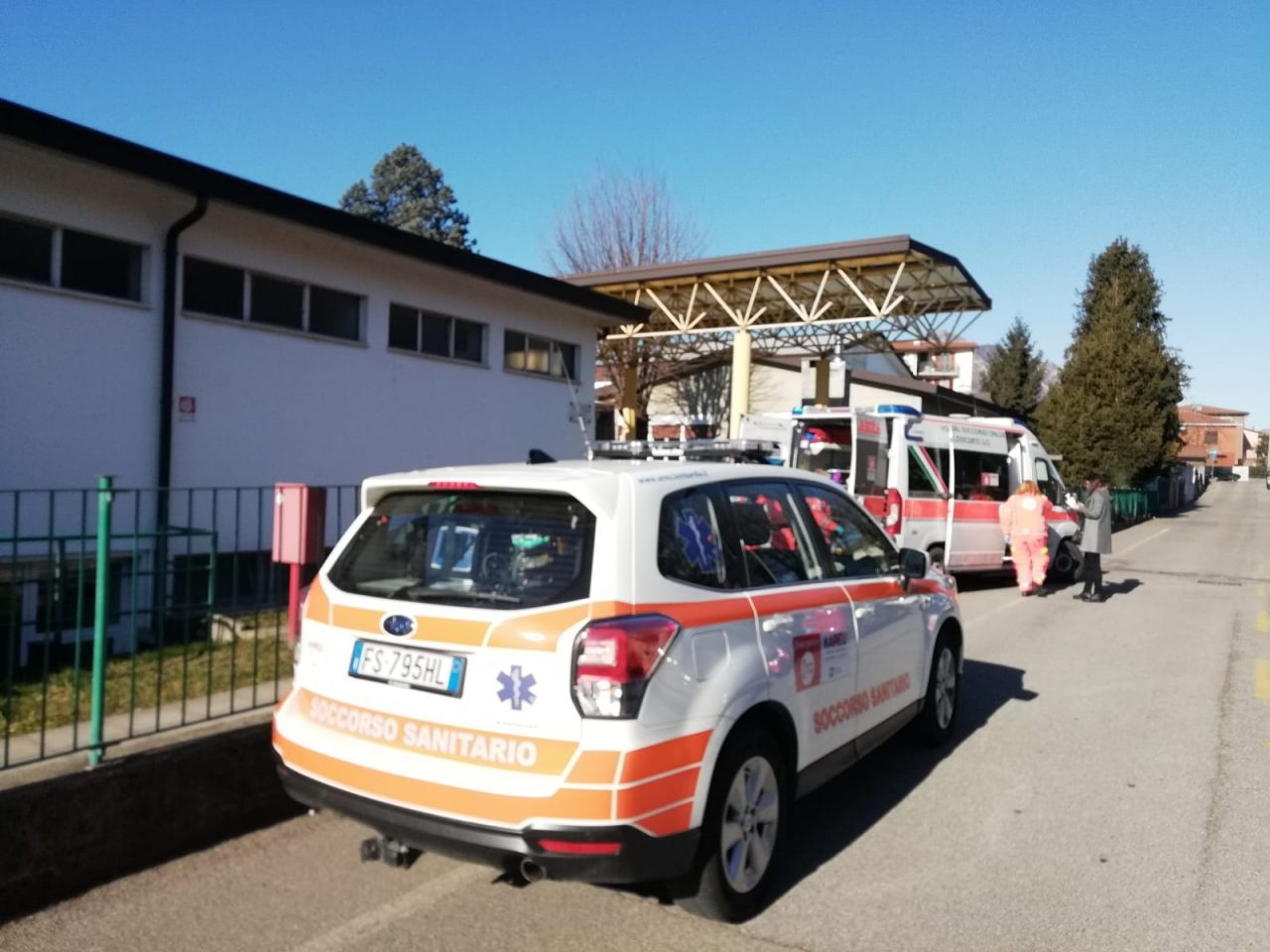 Bimba si sente male a scuola: trasportata in ospedale in codice rosso