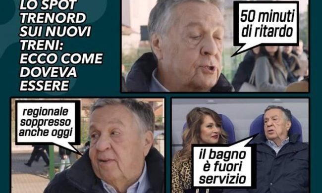 Trenord e Pozzetto, il “controspot” del Movimento 5 Stelle: “Ecco come doveva essere”