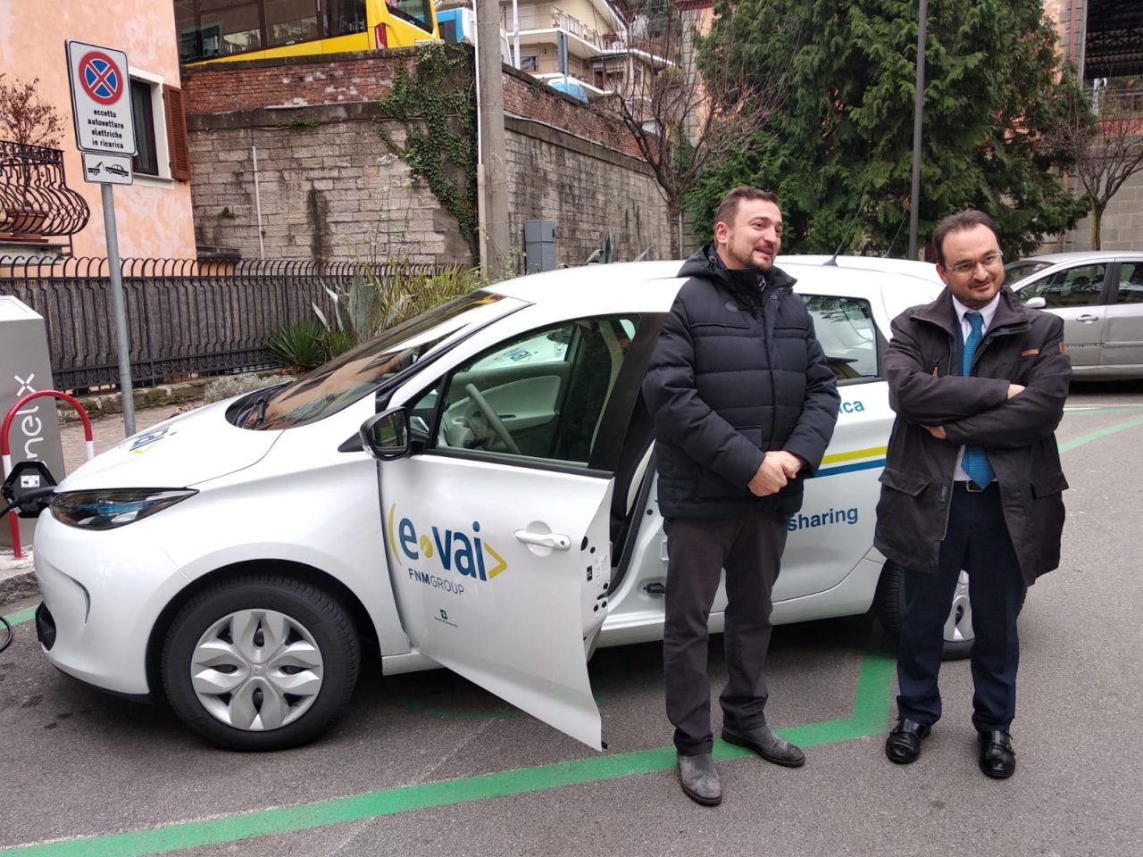 Svolta green sul Lago: ecco il car sharing FOTO E VIDEO