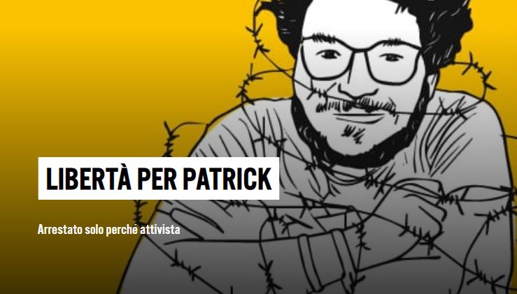 “Patrick libero subito”: in campo anche padre Cupini