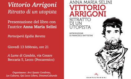 Giovedì 13 febbraio presentazione del libro “Vittorio Arrigoni. Ritratto di un utopista”