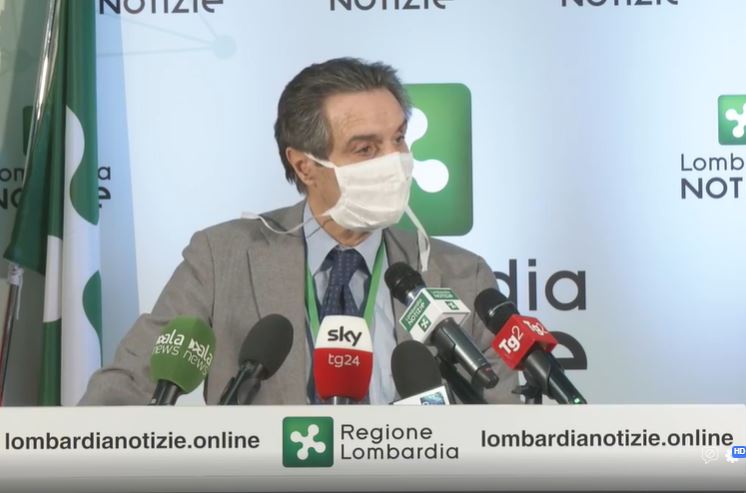 Covid-19: la curva dei contagi risale in Lombardia. Fontana: “Più attenzione e responsabilità soprattutto tra i giovani”