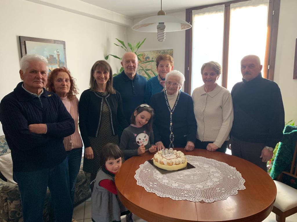 Nonna Olimpia Colombo: cent’anni e non sentirli