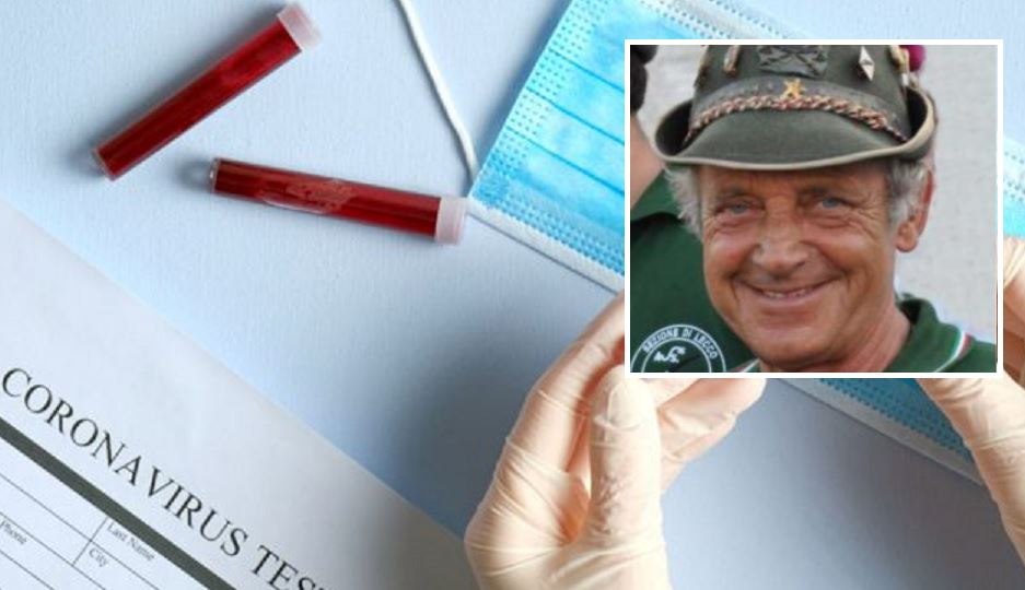 Positivo al Coronavirus: l’alpino Walter Perego è andato avanti