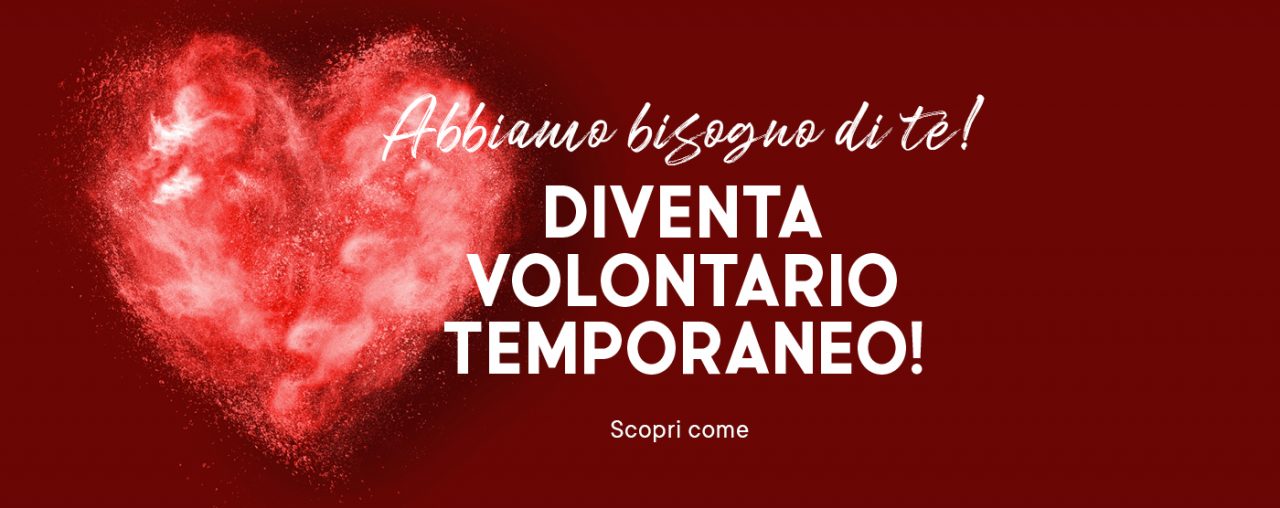 Coronavirus: la Croce Rossa cerca “Volontari Temporanei”