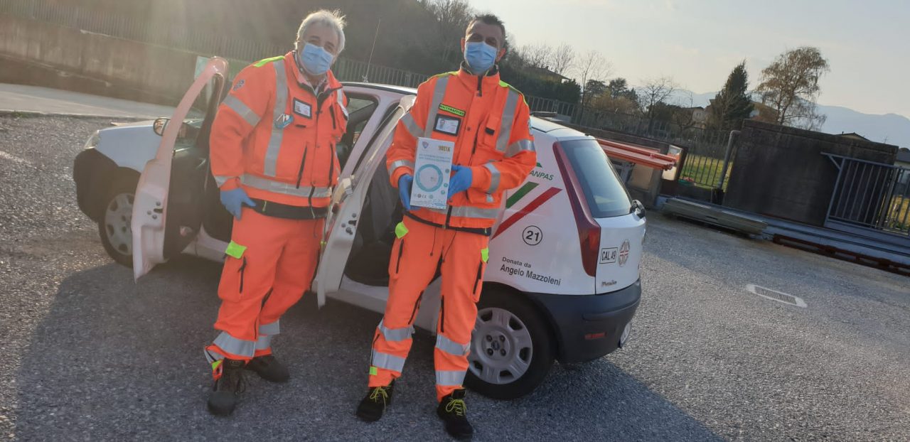 Aiutiamoci: iniziata la distribuzione di mascherine alle strutture socio assistenziali FOTO