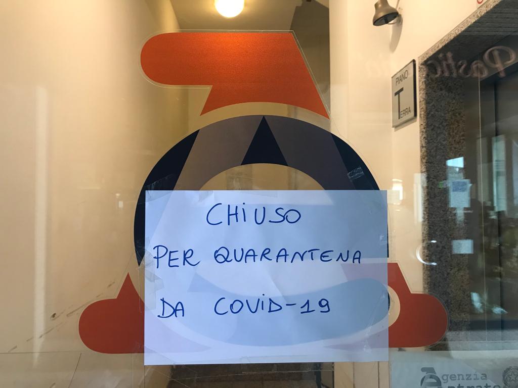 Coronavirus: Poste e Agenzia delle entrate chiuse per quarantena