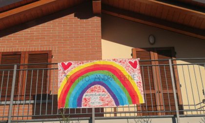 "Coloriamo Valgreghentino": l'iniziativa per "combattere" il Coronavirus FOTO
