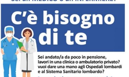 Accorato appello ai medici lecchesi e non solo: "C'è bisogno di te, in corsia ti stanno aspettando!"