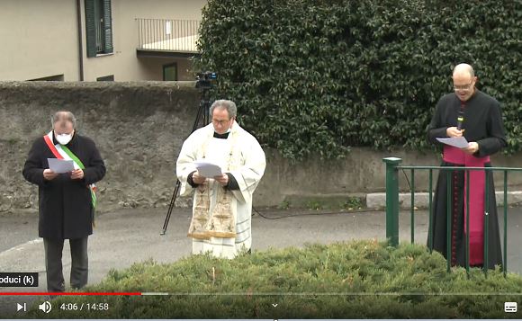 Lecco si affida al Beato Serafino nell’emergenza Coronavirus VIDEO