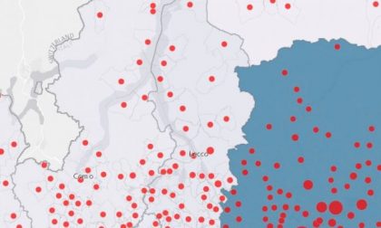 Coronavirus:  i contagiati in tutti i Comuni della provincia di Lecco GLI ULTIMI DATI