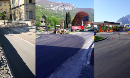In attesa del 4 maggio qualcosa è ripartito… le asfaltature a Lecco